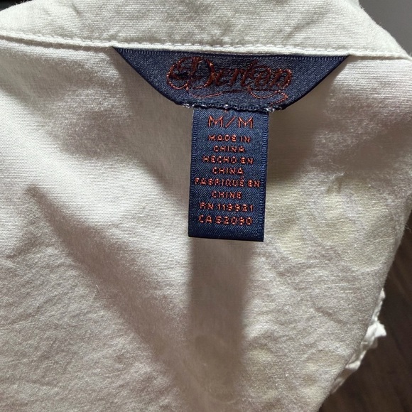 Deréon Cream Button-Down Top - Picture 5 of 6